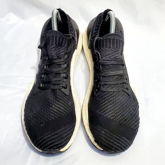 Adidas Ultraboost X Core Running Sneakers BB6162 Black Carbon Women's Size 10 - Picture 2 of 10